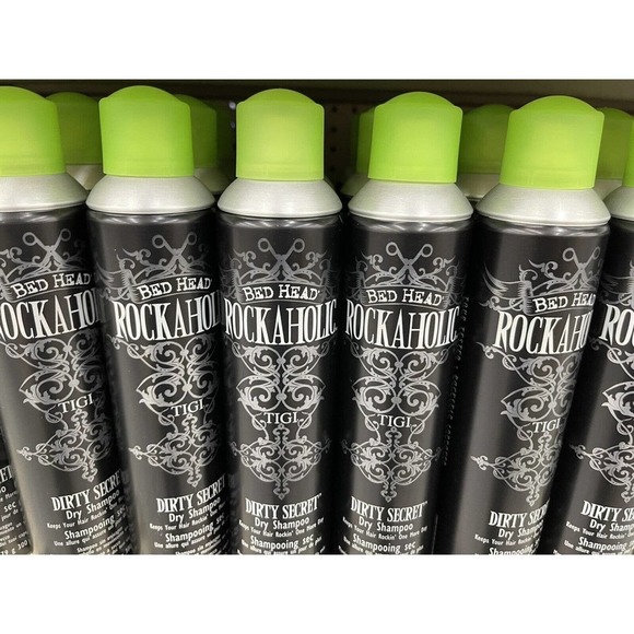 TIGI Bed Head Rockaholic Dirty Secret Dry Shampoo 6.3 oz 2 Pack - Picture 2 of 3